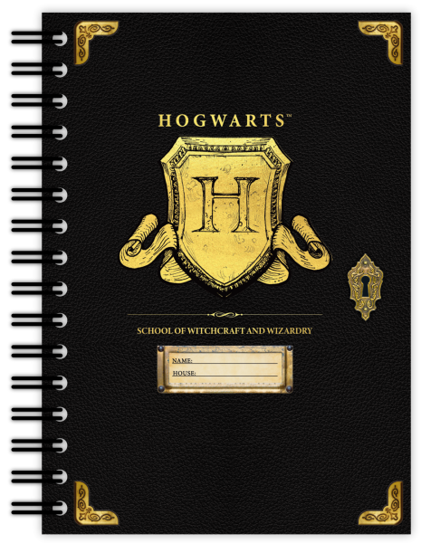 Blok A5 kroužkový Harry Potter Bradavice