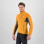 Pánská mikina KARPOS M Vertice Fleece, Golden/Midnight velikost: XL