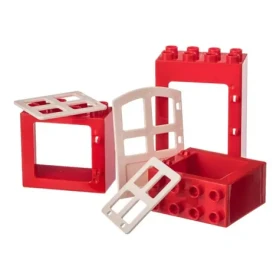 L-W Toys Kreativní set okna a dveře KOSTKY