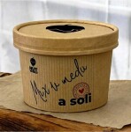 Mix ořechů v medu a soli v EKO kelímku 100g