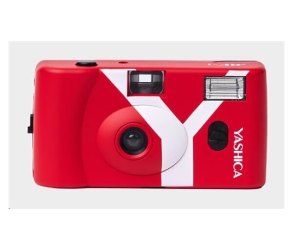 YASHICA MF-1 Snapshot Art Camera (Red) - analogový fotoaparát EDF_1138498