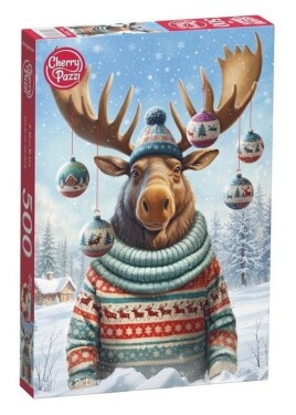 Cherry Pazzi Puzzle - It Moose Be Love 500 dílků