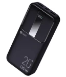 C-TECH BATCT1341 22.5W 20000 mAh černá / Power Bank / USB-A / USB-C / 5V 9V 12V (8594125014216)