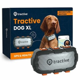 Tractive GPS DOG XL – Adventure Edition sledování polohy a aktivity pro psy (TRDOG4XLRUG)