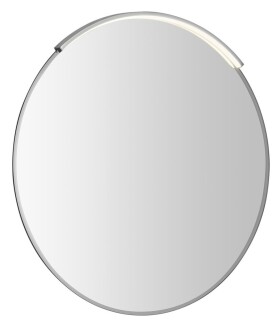 SAPHO - BORD kulaté zrcadlo s LED svítidlem MOON, broušená hrana, ø 60cm, CU free 22444-2211