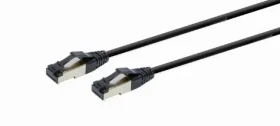 Gembird SFTP CAT8 5m / patch kabel / s ochranou / černá (PP8-LSZHCU-BK-5M)