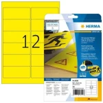 Herma signální etikety A4 99,1x42,3 mm žlutá / Fólie / voděodolné / laser / 300 ks (8029)