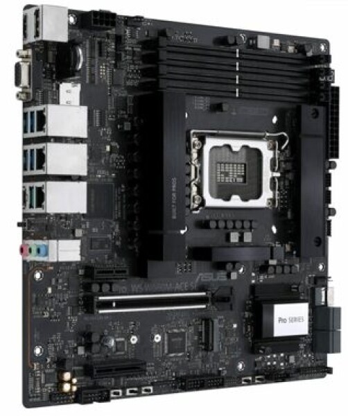 ASUS PRO WS W680M-ACE SE / W680 / LGA 1700 / 4x DDR5 / PCIEx16 / 2x 2.5GLAN / mATX (90MB1FA0-M0EAY0)