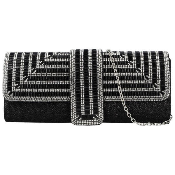 Módní dámské psaníčko Michelle Moon Asiri, černé