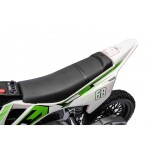 Mamido Dětská elektrická motorka Cross Pantone 361C zelená