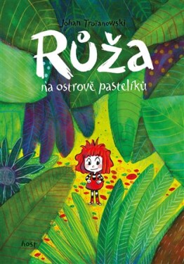 Růža na ostrově pastelíků
