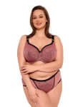 Dámské kalhotky Gaia GFP 1259 Lise S-4XL černo-růžová M