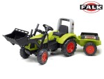 Traktor šlapací Clas Arion 430 s nakladačem a vlečkou, Falk, W012720