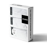 Pánské slipy 3 pack 230 white - Atlantic bílá L