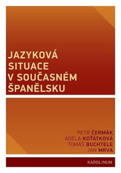 Jazyková situace současném Španělsku