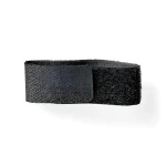 Nedis Suchý zip na kabely černý, 6 ks / Organizátor kabelů / Nylon / Uzamykatelný (CMGC23016BK)