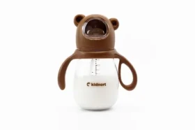 Kidnort Jordbaer Kojenecká lahev 300ml 6m+ hnědá (KID000043)