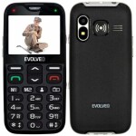 EVOLVEO EasyPhone XG + stojánek černá / 2.4 / 3MP / Bluetooth / microSDHC (EP-650-XGB)