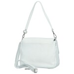 Stylová dámská kožená crossbody kabelka Keolla, bílá