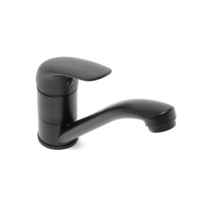 Umyvadlová baterie Ceramia S-Line Pro s otočným ramínkem černá matná SIKOBSLPRO287C SIKOBSLPRO287C