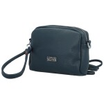 Stylová dámská mini koženková crossbody kabelka Fehmi, tmavě modrá