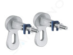 GROHE - Solido Set předstěnové instalace, klozetu Bau Ceramic a sedátka Slim softclose, tlačítka Sail, chrom/bílá 39900000