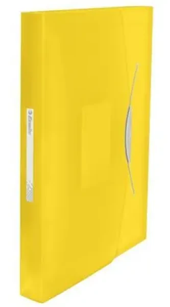 Esselte VIVIDA žlutá / Aktovka na dokumenty / A4 / 6 přihrádek / PP (624020)