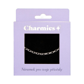 Stříbrný náramek na přívěsky - Albi