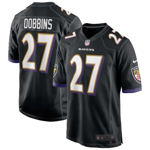 Nike Pánský dres Baltimore Ravens NFL J.K. Dobbins #27 Game Alternate Velikost: S