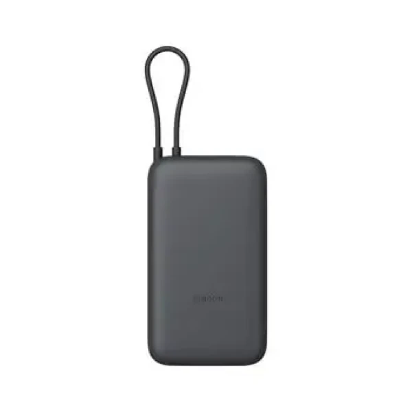 Xiaomi PowerBanka 20000mAh tmavě šedá / 1x USB-A + 1x USB-C / integrovaný kabel / 22.5W (BHR9740GL)