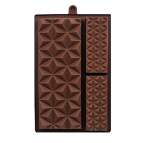 Dortisimo Silikonová forma na čokoládu Tabulky (na 3 ks) 16 cm