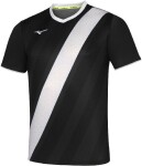 Mizuno Game Shirt OSAKA Black/White - Fotbalový dres Mizuno Game Shirt OSAKA P2EA750509 Velikost textilu: S