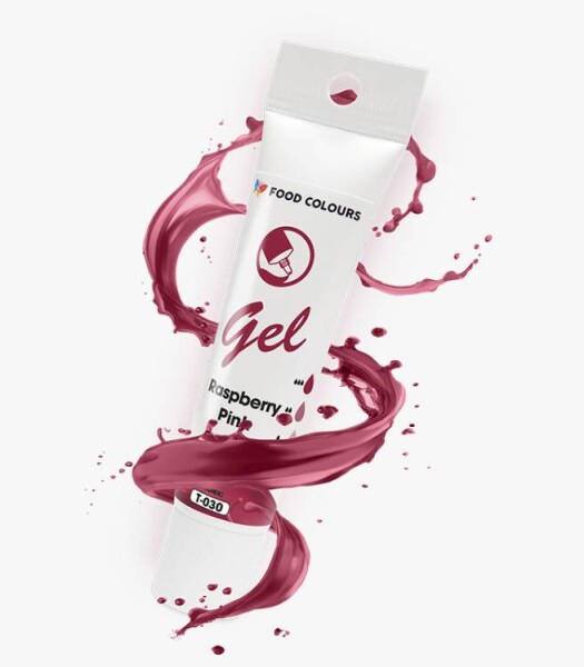 Food Colours gelová barva tuba Raspberry Pink 30 g