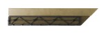 G21 Přechodová lišta G21 Cumaru pro WPC dlaždice, 38,5 x 7,5 cm rohová (pravá) G21-63910061