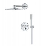 GROHE - Precision SmartControl Sprchový set s termostatem pod omítku, průměr 31 cm, 2 proudy, chrom 34874000