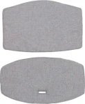 CHIPOLINO Přídavné polstrování pro jídelní židličku Tip Top Grey (STHSET0242G)