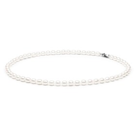 Perlový náhrdelník Carina sladkovodní perla, stříbro 925/1000, cm Bílá