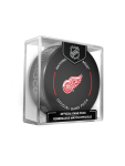 Inglasco / Sherwood Puk Detroit Red Wings Official Game Puck 2022-2023