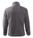 Jacket fleece pánský ocelově šedá XL