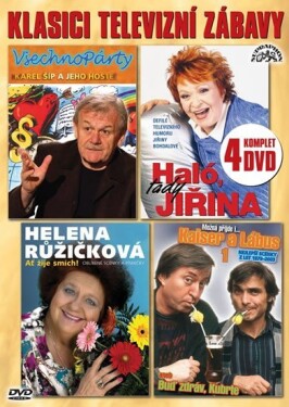 Klasici televizní zábavy - 4 DVD - Various
