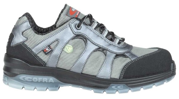 Bezpečnostní obuv Cofra FOXTROT GREY S1 P ESD SRC Velikost boty: 43, Černá