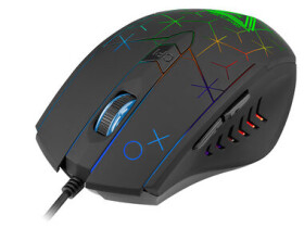 Tracer GAMEZONE XO černá / herní optická myš / 1600 DPI / 6 tl. + kolečko / USB (TRAMYS46797)