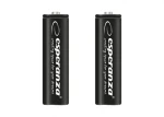 Esperanza Nabíjecí baterie AA černá / 1.2V / 2600mAh / Ni-MH / 2 ks / v blisteru (EZA105 - 5901299922545)