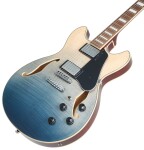 Ibanez AS73FM Transparent Indigo Fade