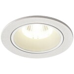 Paulmann 92907 Whirl LED vestavné svítidlo, LED, pevně vestavěné LED, 4.9 W, hliník (kartáčovaný), saténová, sada 3 ks