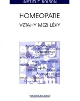 Homeopatie Vztahy mezi léky Francois Chefdeville,