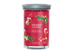 YANKEE CANDLE Holiday Cheer svíčka 567g / 2 knoty (Signature velký)