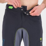 KARPOS Ballistic Evo Shorts, Black/Ombre Blue/Green Fluo velikost: L