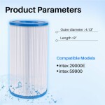 Donner filtrační kartuš INT A 29000 - C 59900 Tkanina 8596220012951