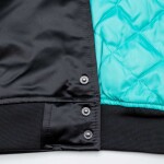 Mitchell & Ness Pánská bunda Vancouver Grizzlies NBA Script Heavyweight Satin Velikost: S
